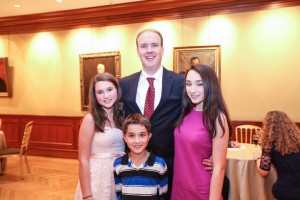Dr. Michael McGovern with children