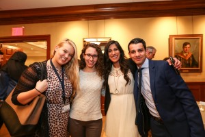 Students at the Alumni Reunion party 2015