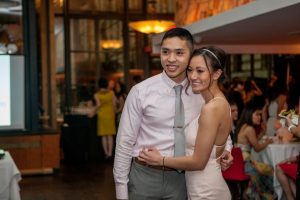 studnets pose at the Eyeball 2016 party