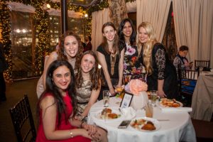 studnets pose at the Eyeball 2016 party
