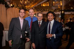 Staff at the Eyeball 2016 party