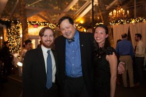 Staff and studnets at the Eyeball 2016 party