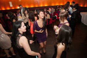 studnets dance at the Eyeball 2016 party
