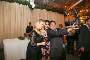 Staff and studnets at the Eyeball 2016 party
