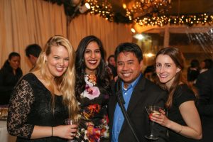 Staff and studnets at the Eyeball 2016 party