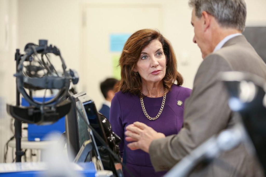 Lieutenant Governor Kathy Hochul to Dr. Troilo