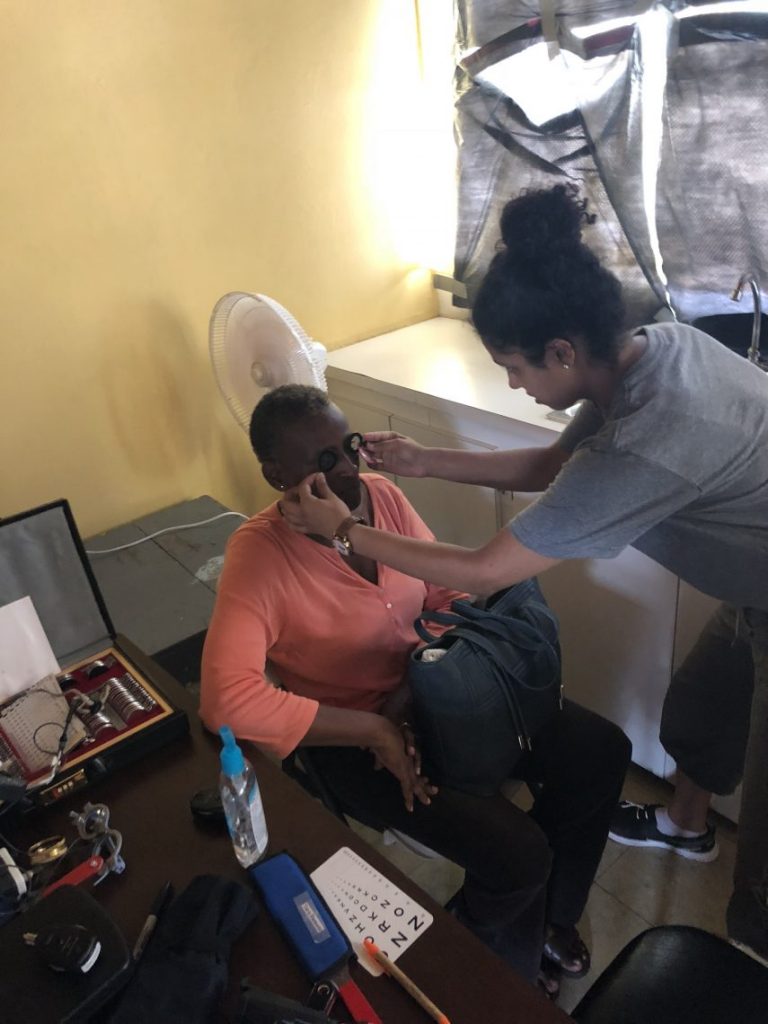 Eye exam